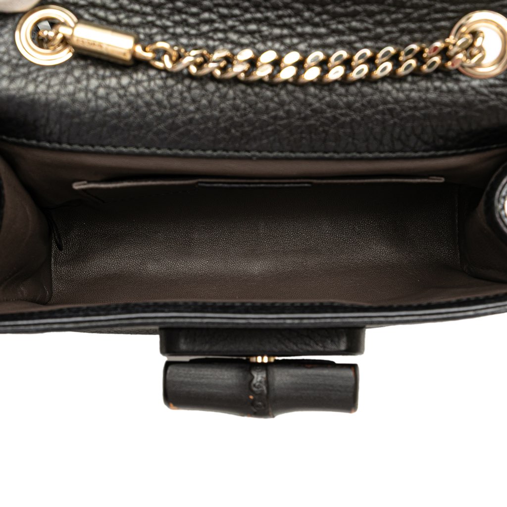 Gucci Small Leather Miss Bamboo Crossbody - 4