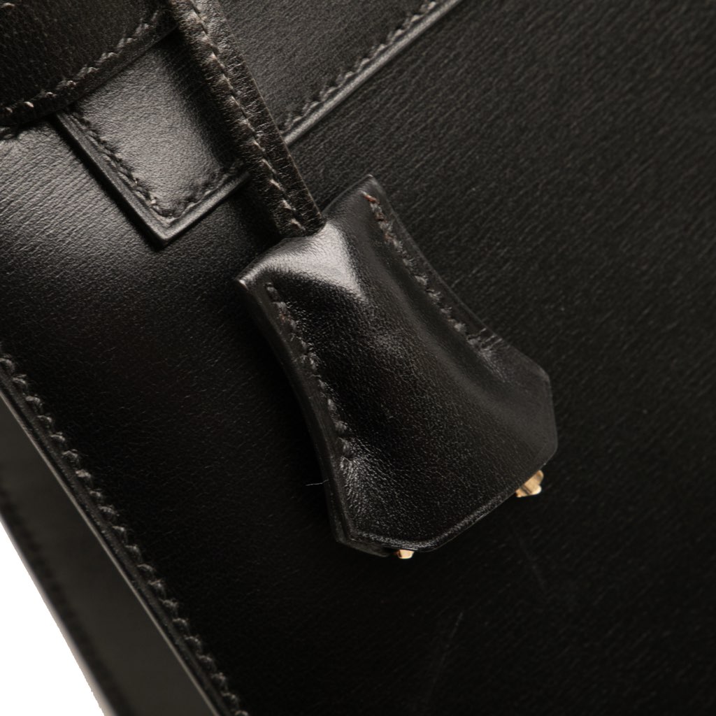 Hermès Box Calf Kelly II Sellier 32 - Image 10