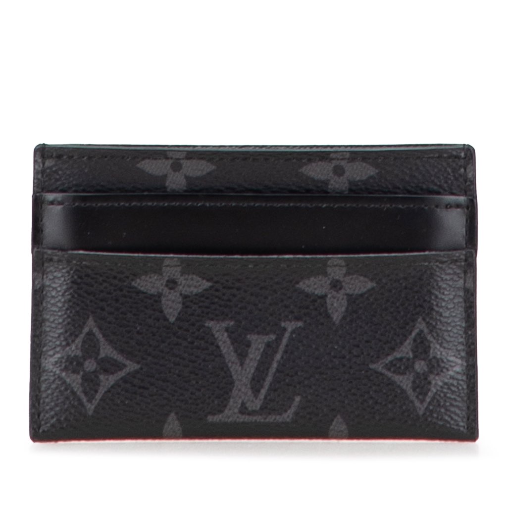 Louis Vuitton Monogram Eclipse Double Card Holder
