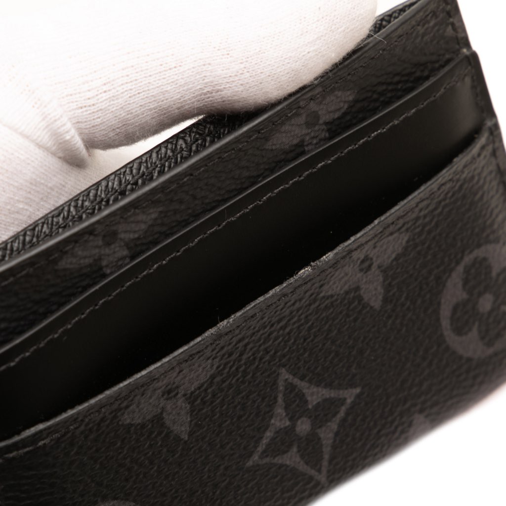 Louis Vuitton Monogram Eclipse Double Card Holder - Image 10