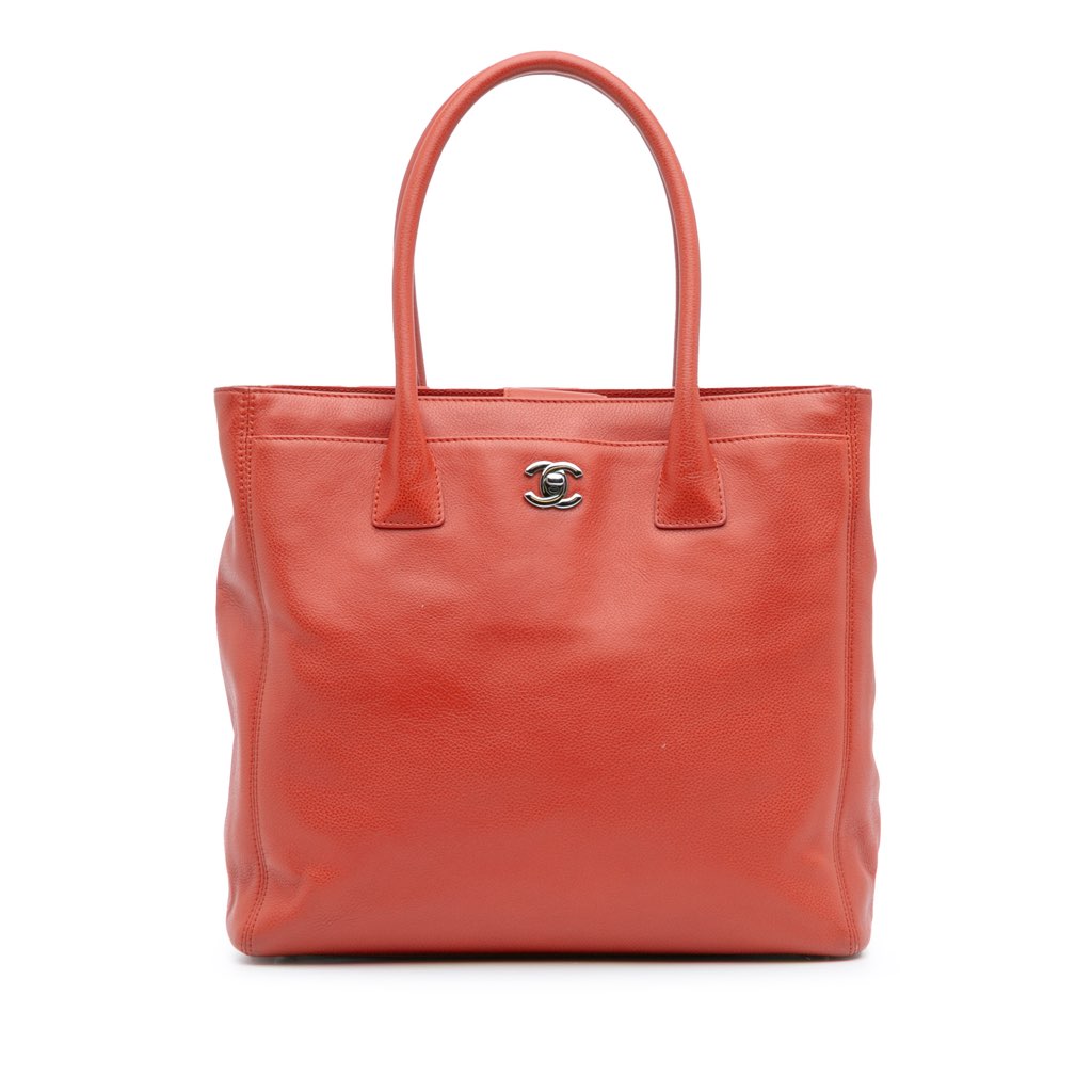 Chanel Tall Calfskin Executive Cerf Tote