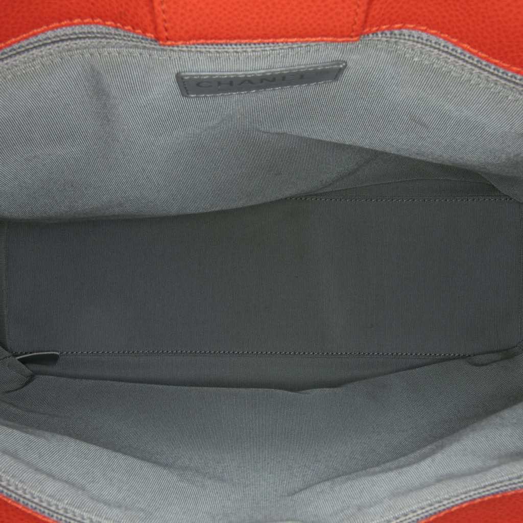 Chanel Tall Calfskin Executive Cerf Tote - Side view