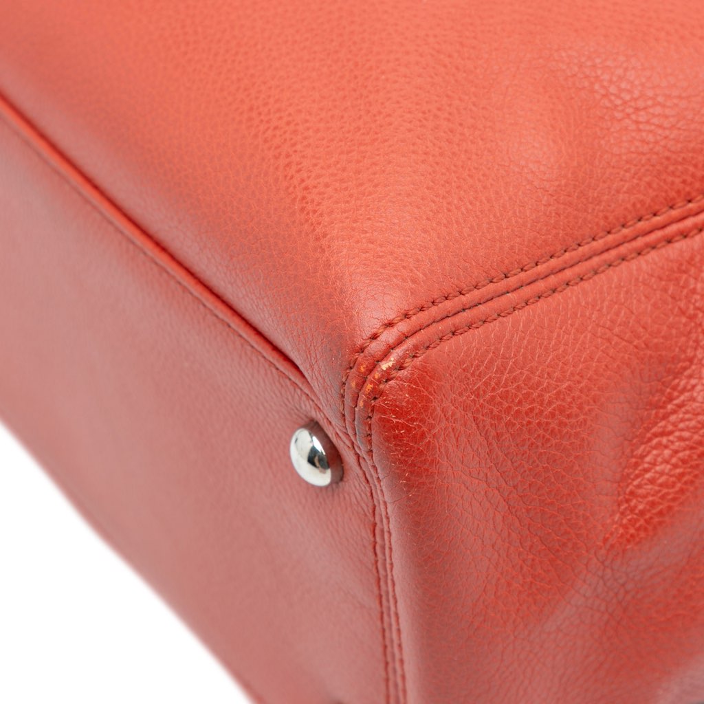 Chanel Tall Calfskin Executive Cerf Tote - Image 11