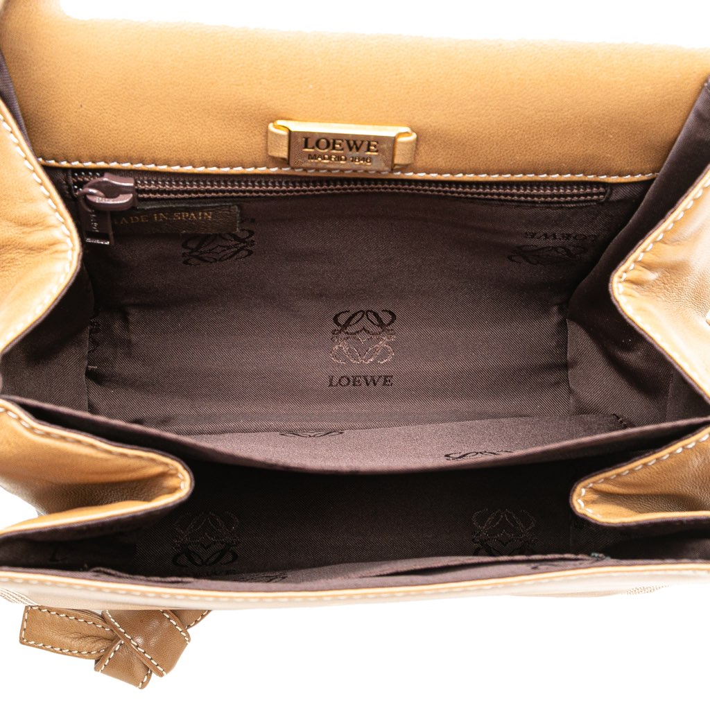 Loewe Anagram Leather Flap Crossbody - 4