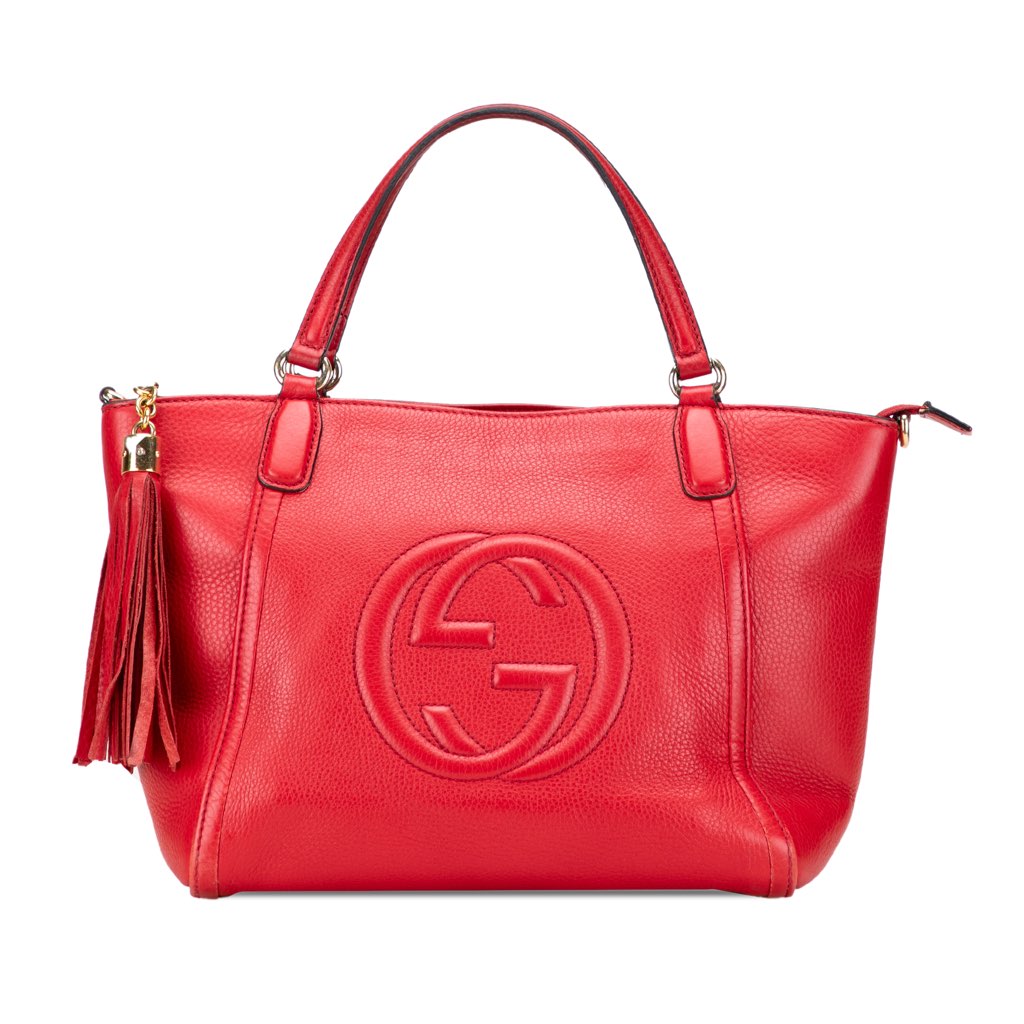 Gucci Small Leather Soho Cellarius Satchel