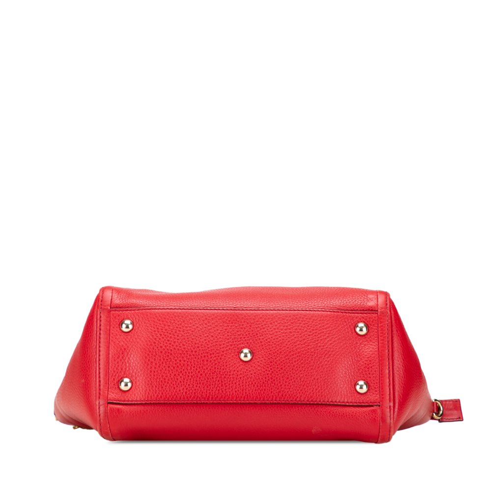 Gucci Small Leather Soho Cellarius Satchel - Image 6