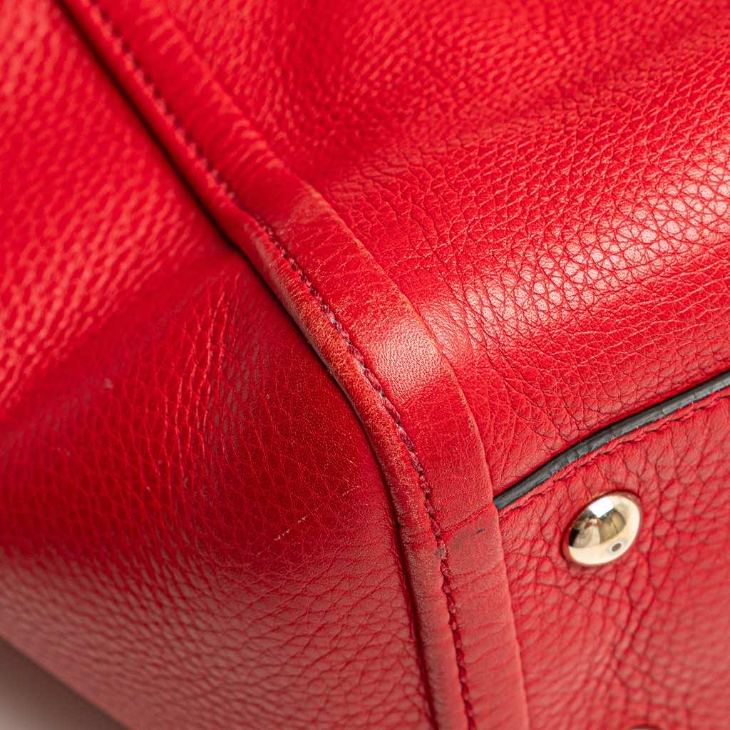 Gucci Small Leather Soho Cellarius Satchel - Image 10