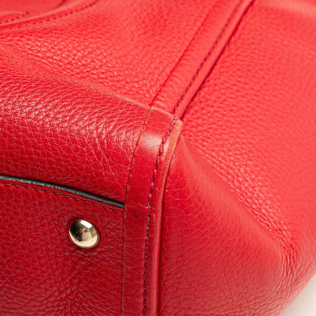 Gucci Small Leather Soho Cellarius Satchel - Image 11