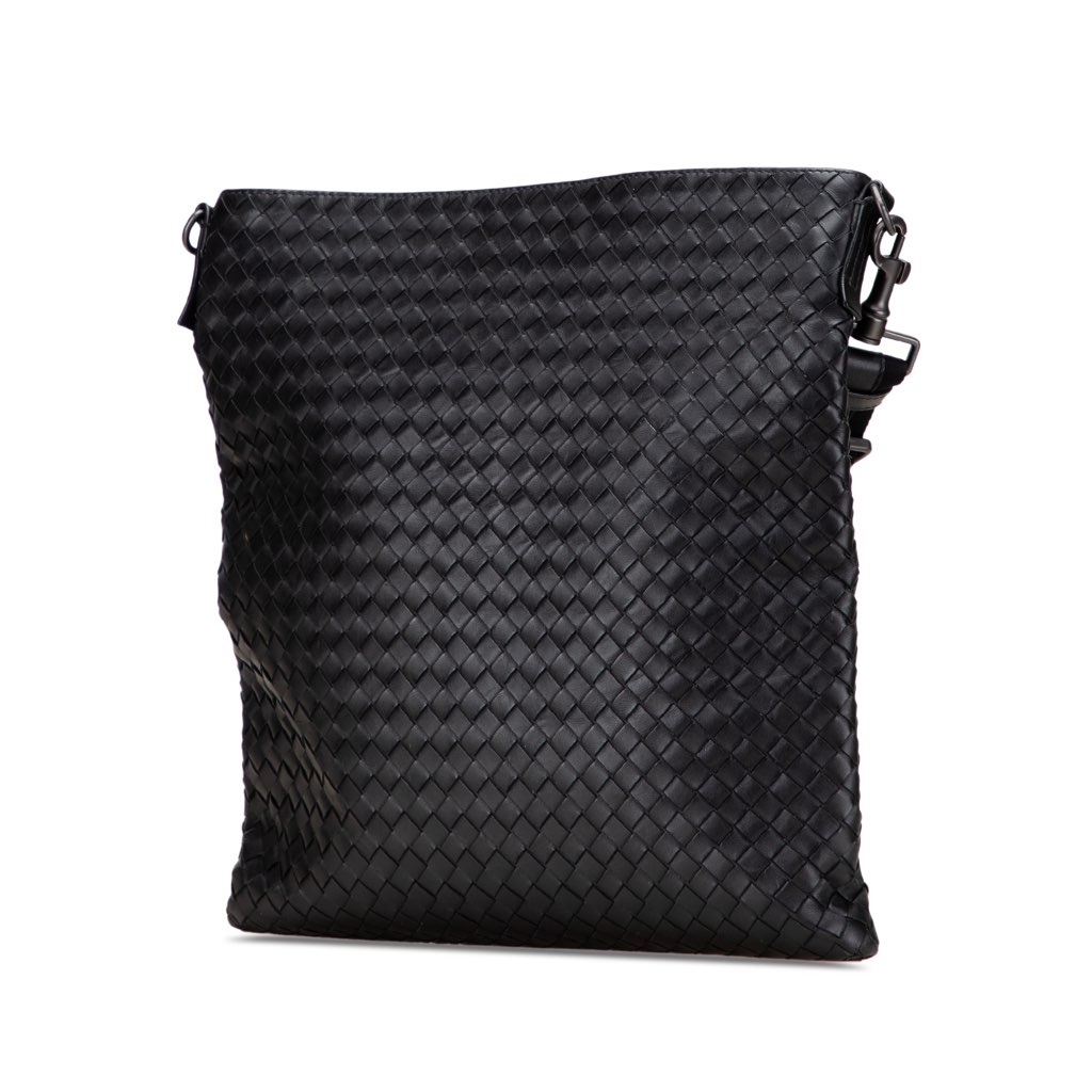 Bottega Veneta Leather Intrecciato Crossbody - 2