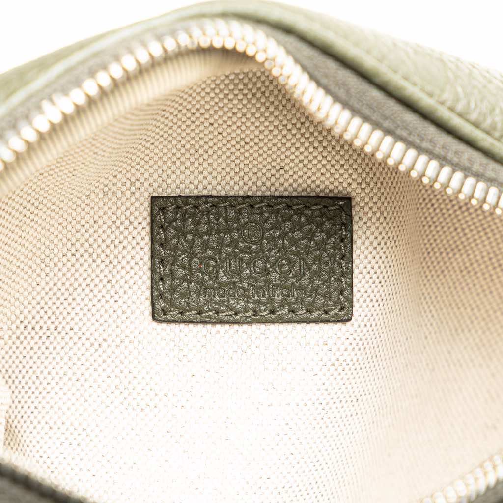 Gucci Small Leather Jumbo GG Belt Bag - Side view