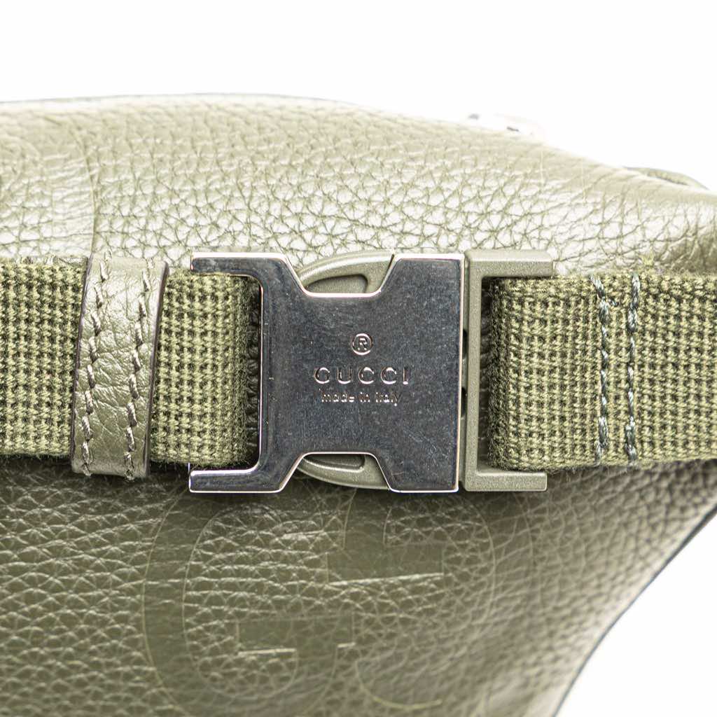 Gucci Small Leather Jumbo GG Belt Bag - Detail 2