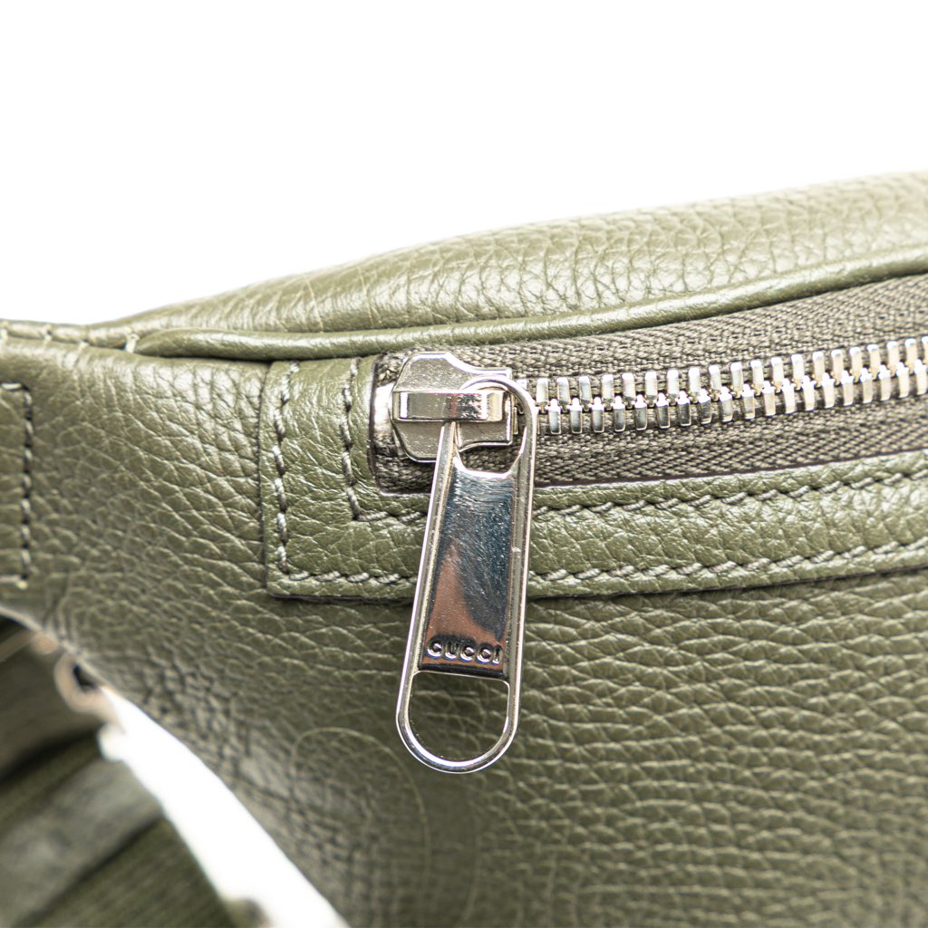 Gucci Small Leather Jumbo GG Belt Bag - Image 10