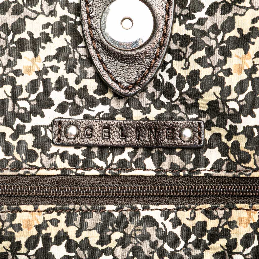 Celine Macadam Denim Tote - 5