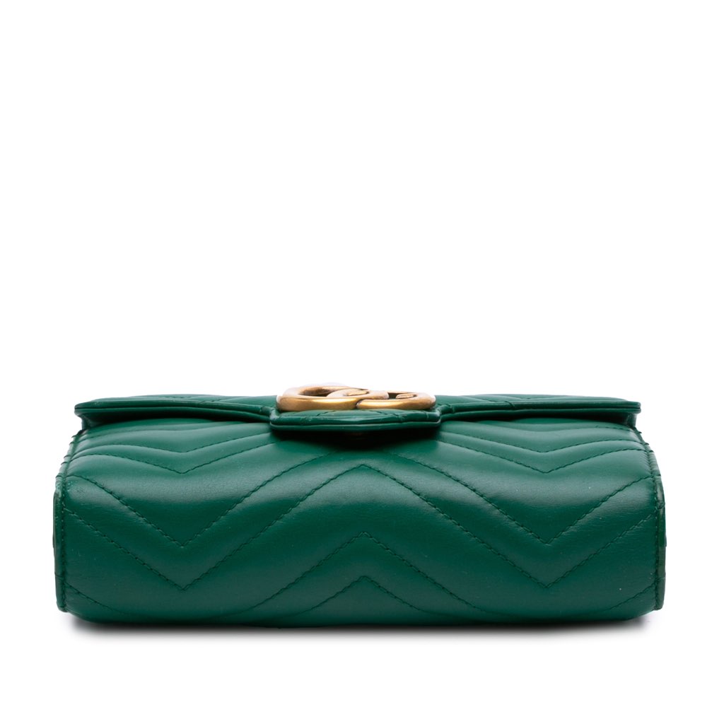 Gucci GG Marmont Matelasse Leather Wallet On Chain - 3