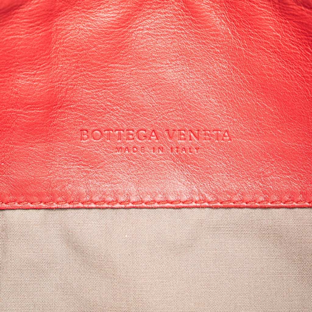 Bottega Veneta Nappa Intrecciato Flap Crossbody - Side view