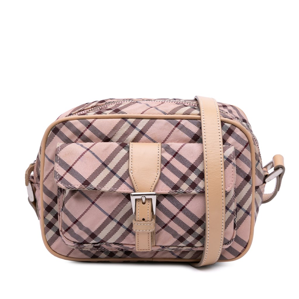Burberry Nova Check Canvas Crossbody