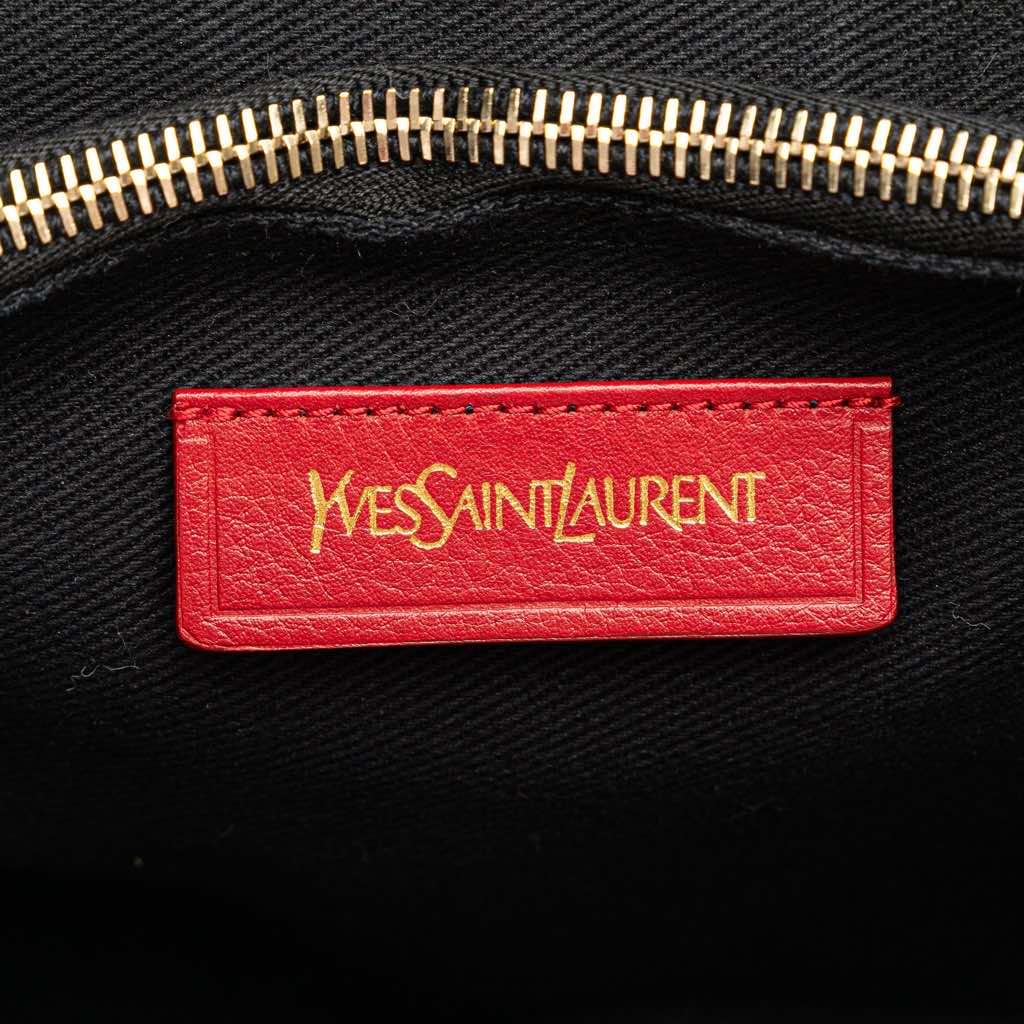 Yves Saint Laurent Medium Leather Muse Two Handbag - 5