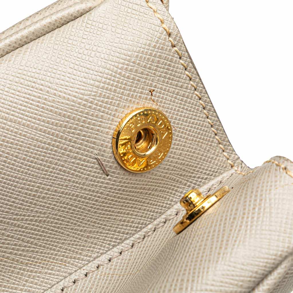 Prada Medium Saffiano Lux Galleria Double Zip Satchel - Image 10