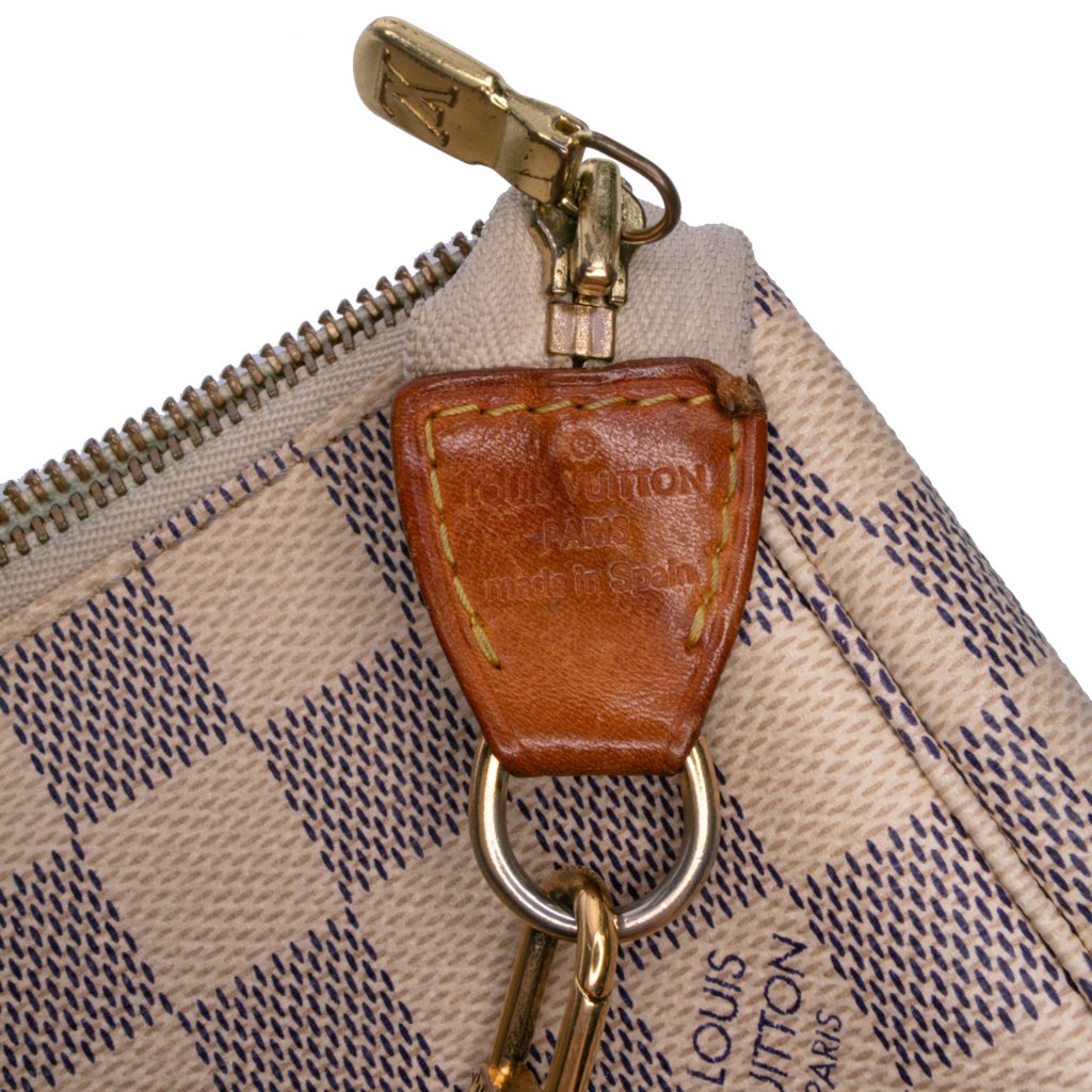 Louis Vuitton Damier Azur Pochette Accessoires - Side view