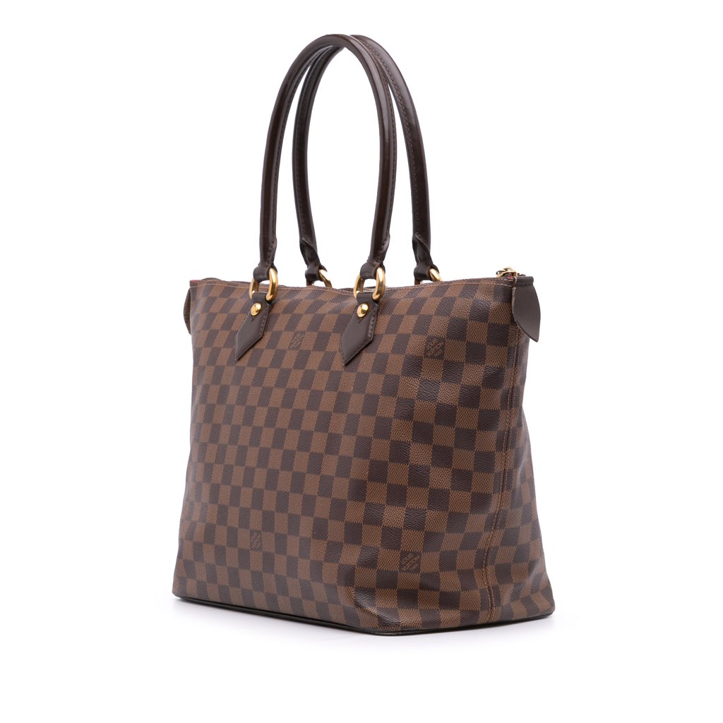 Louis Vuitton Damier Ebene Saleya MM - Back view