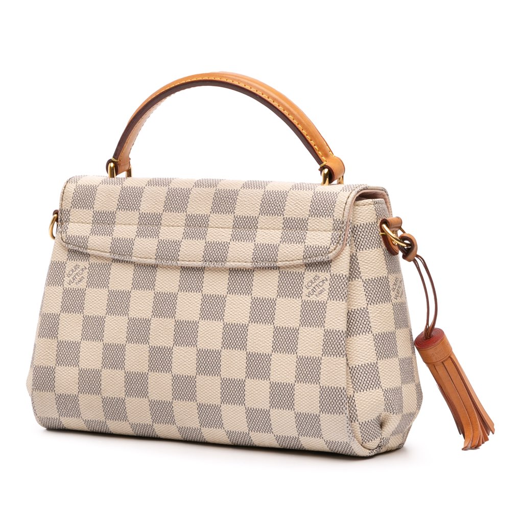 Louis Vuitton Damier Azur Croisette - Back view