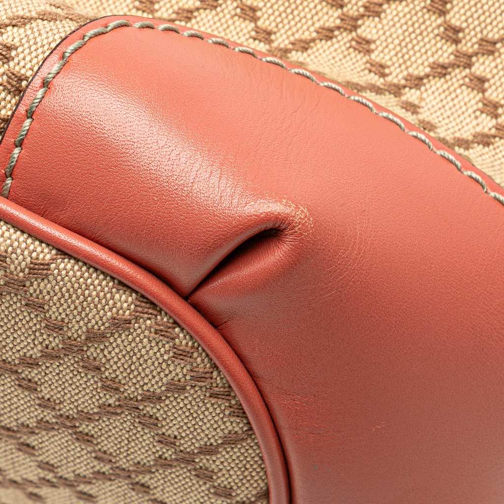 Gucci Diamante Canvas Sukey Satchel - Image 14