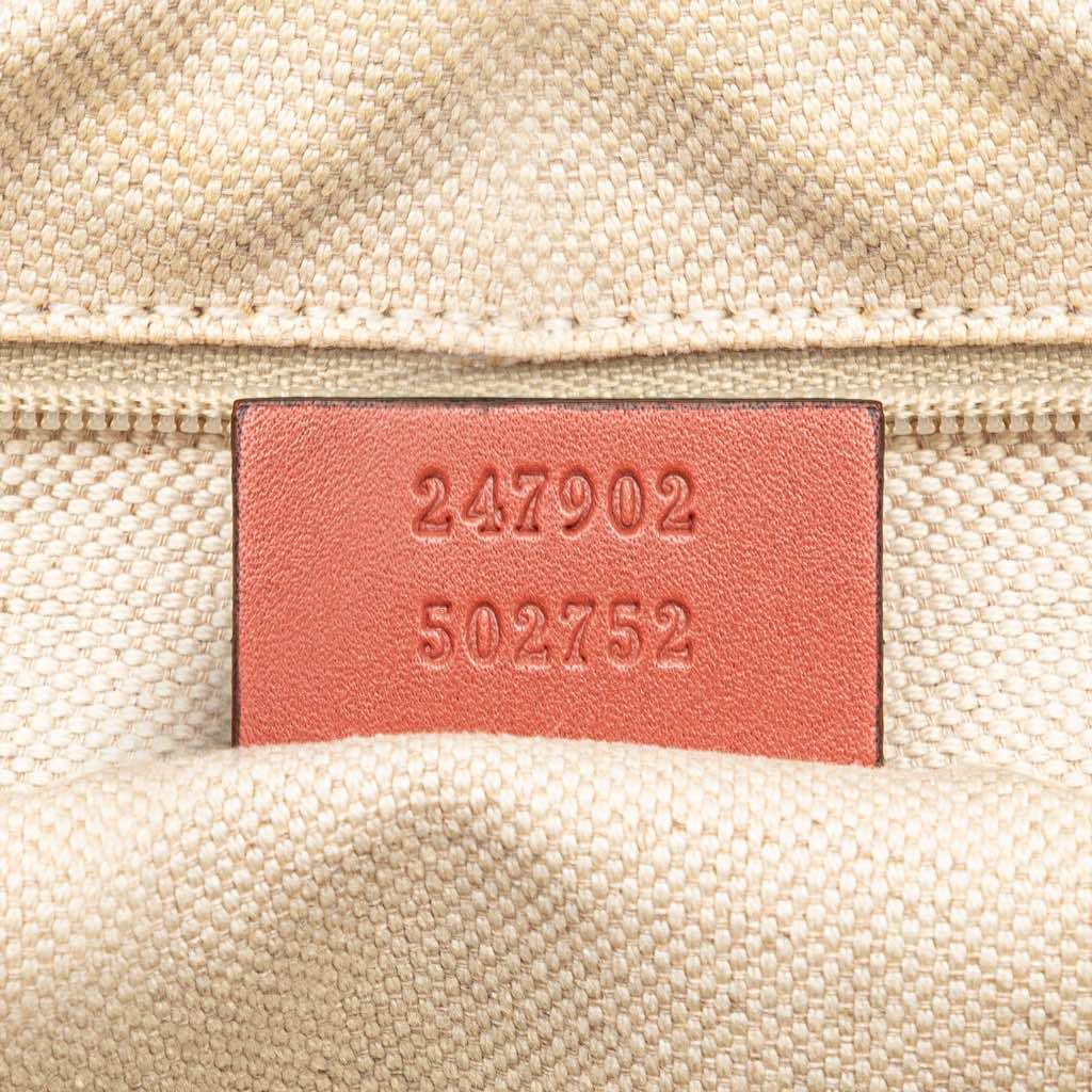 Gucci Diamante Canvas Sukey Satchel - Detail 1