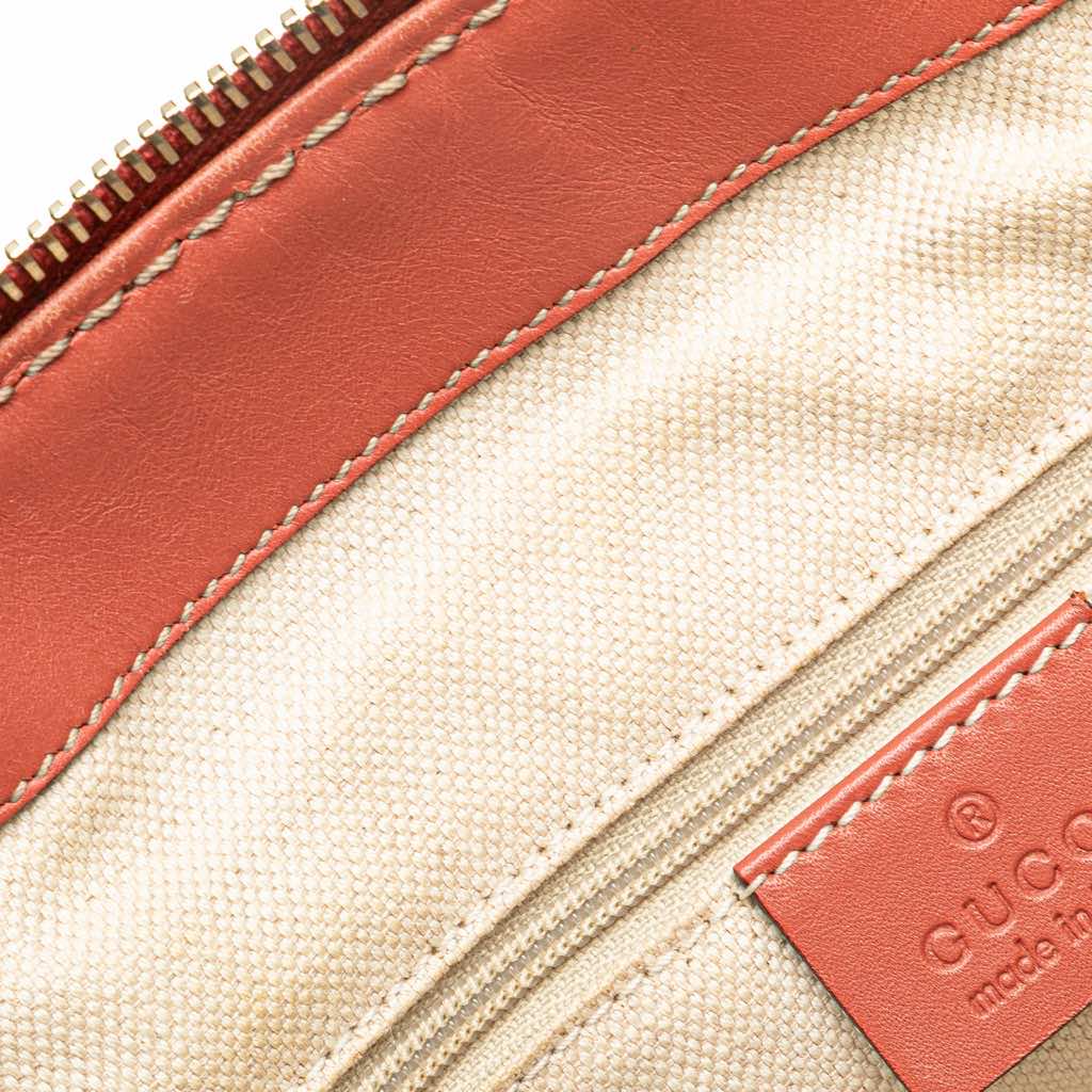 Gucci Diamante Canvas Sukey Satchel - Image 12