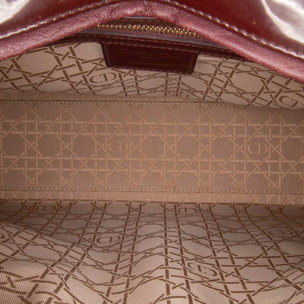 Dior Large Patent Cannage Lady Dior - 4