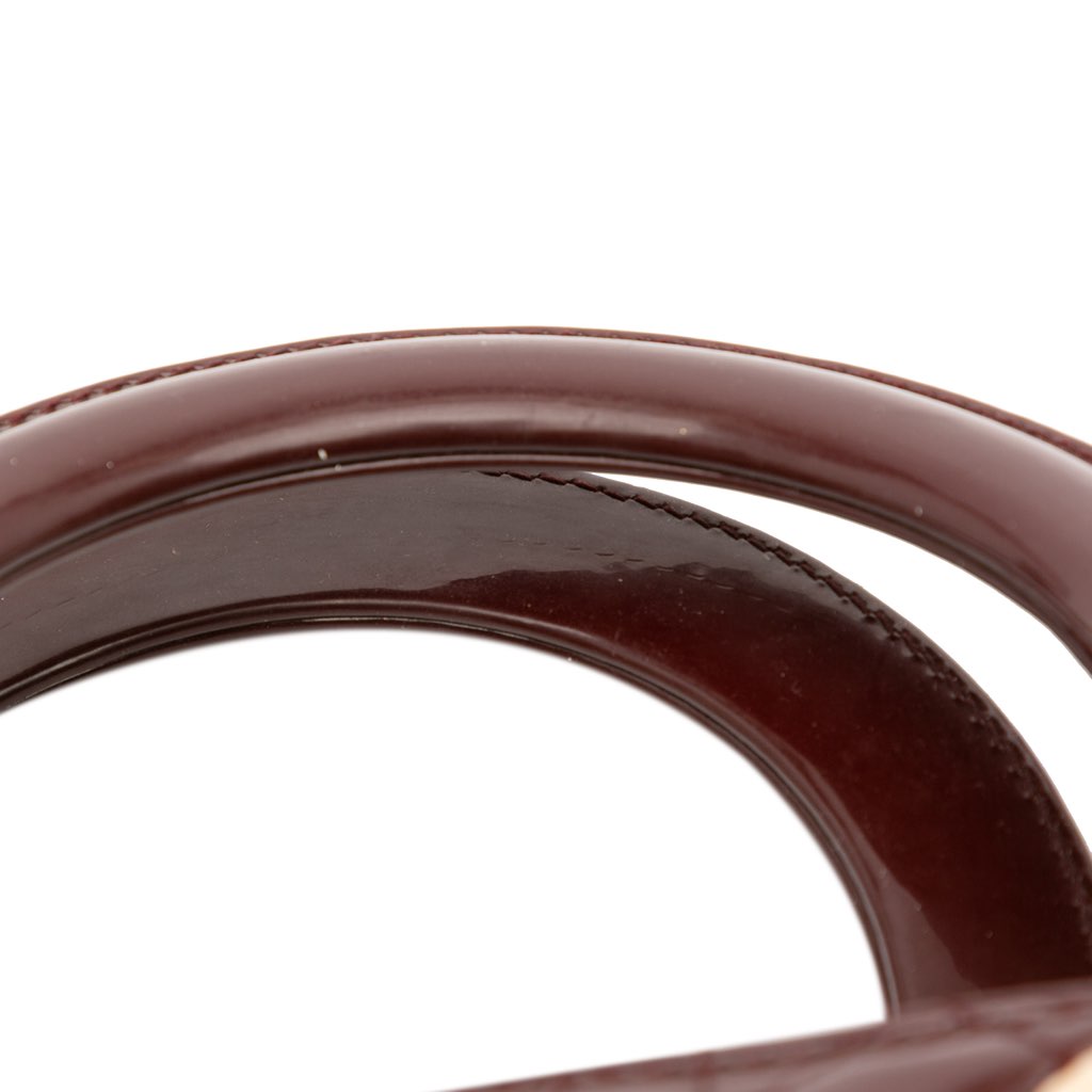 Dior Large Patent Cannage Lady Dior - Image 12