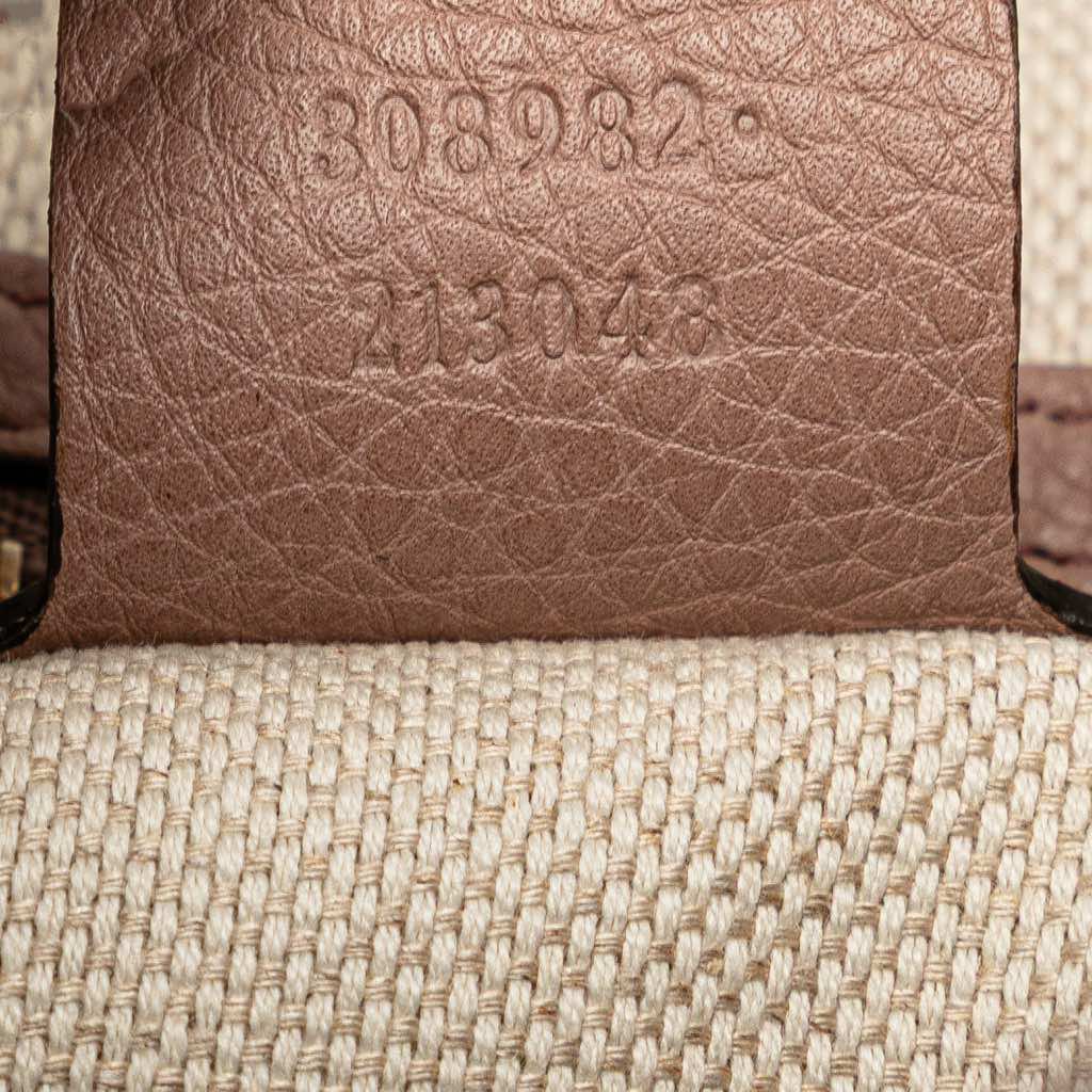 Gucci Medium Leather Soho Chain Tote - Detail 2