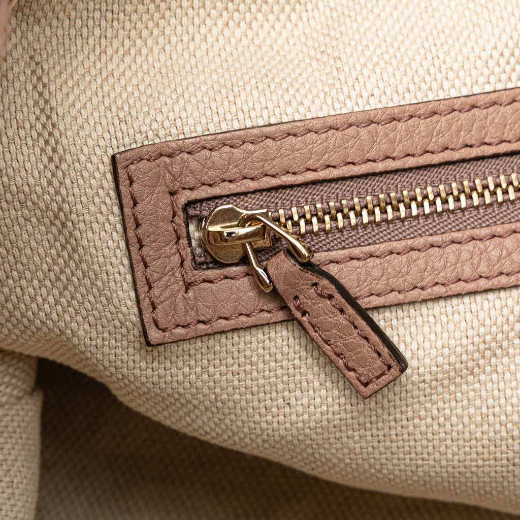 Gucci Medium Leather Soho Chain Tote - Image 10