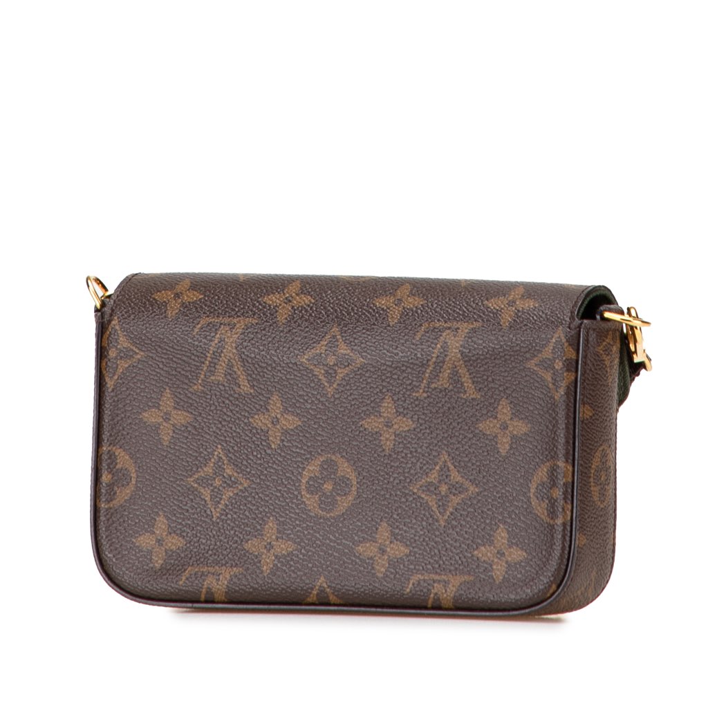 Louis Vuitton Monogram Felicie Strap And Go - Back view
