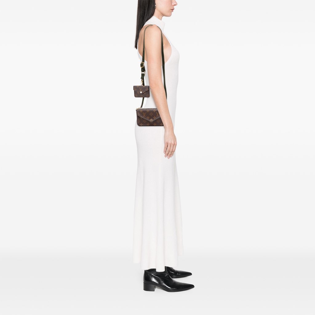 Louis Vuitton Monogram Felicie Strap And Go - Image 11