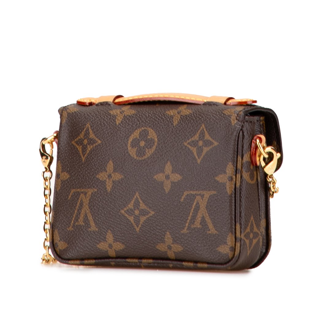 Louis Vuitton Monogram Micro Metis - Back view