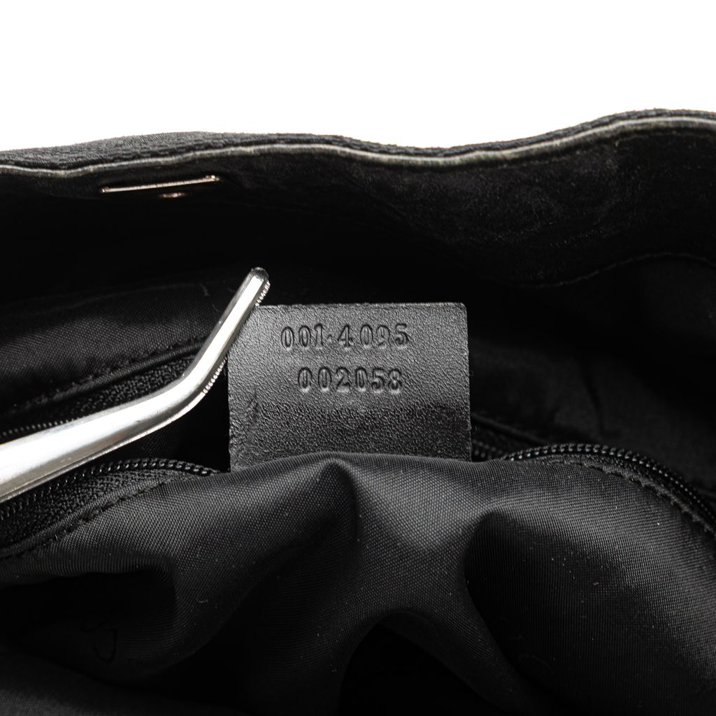 Gucci GG Canvas Bamboo Web Satchel - Detail 1