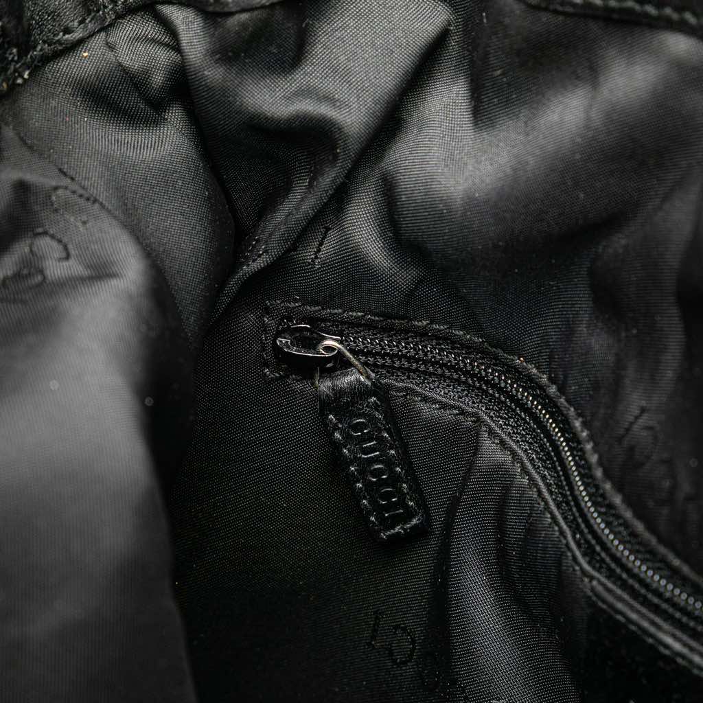 Gucci GG Canvas Bamboo Web Satchel - Detail 2