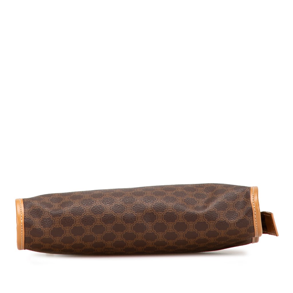 Celine Macadam Coated Canvas Clutch - 3