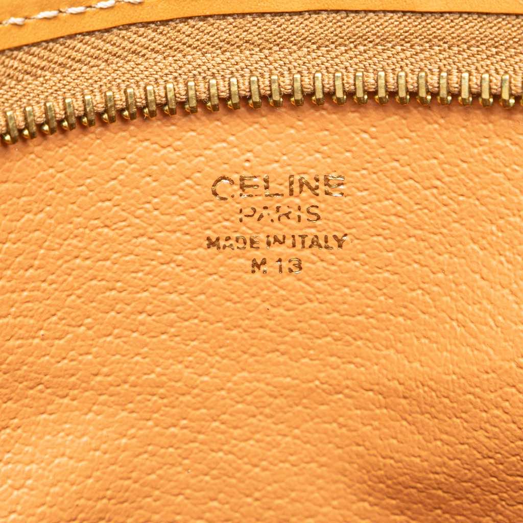 Celine Macadam Coated Canvas Clutch - 5