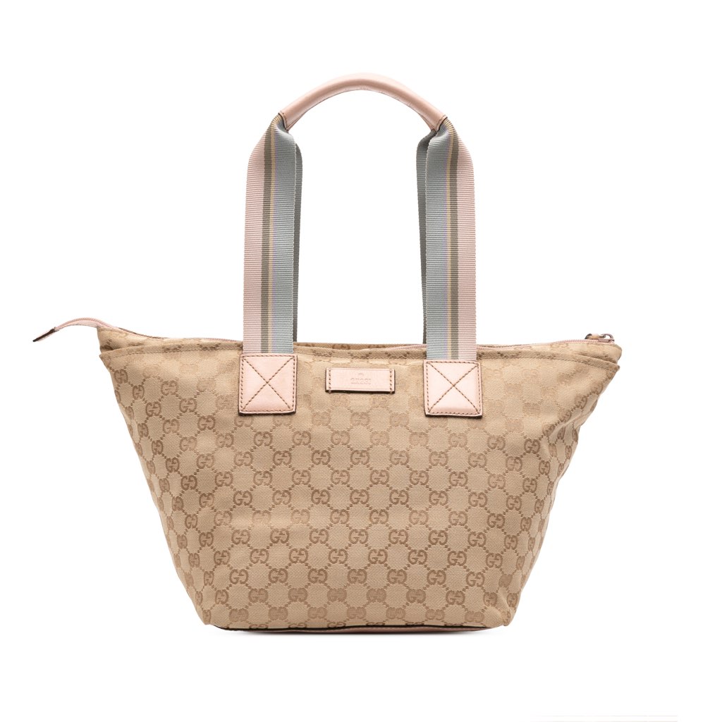 Gucci GG Canvas Web Tote