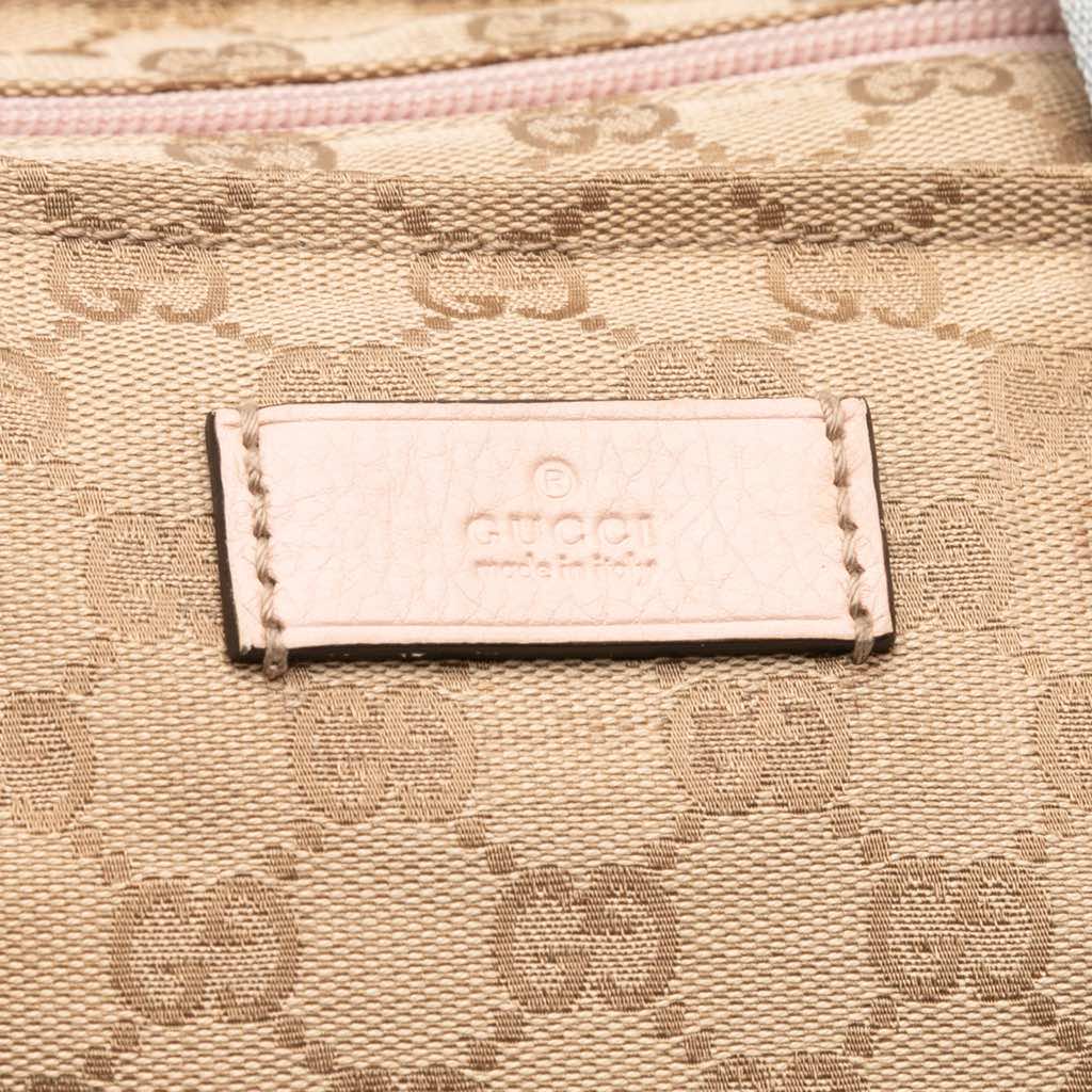 Gucci GG Canvas Web Tote - Side view