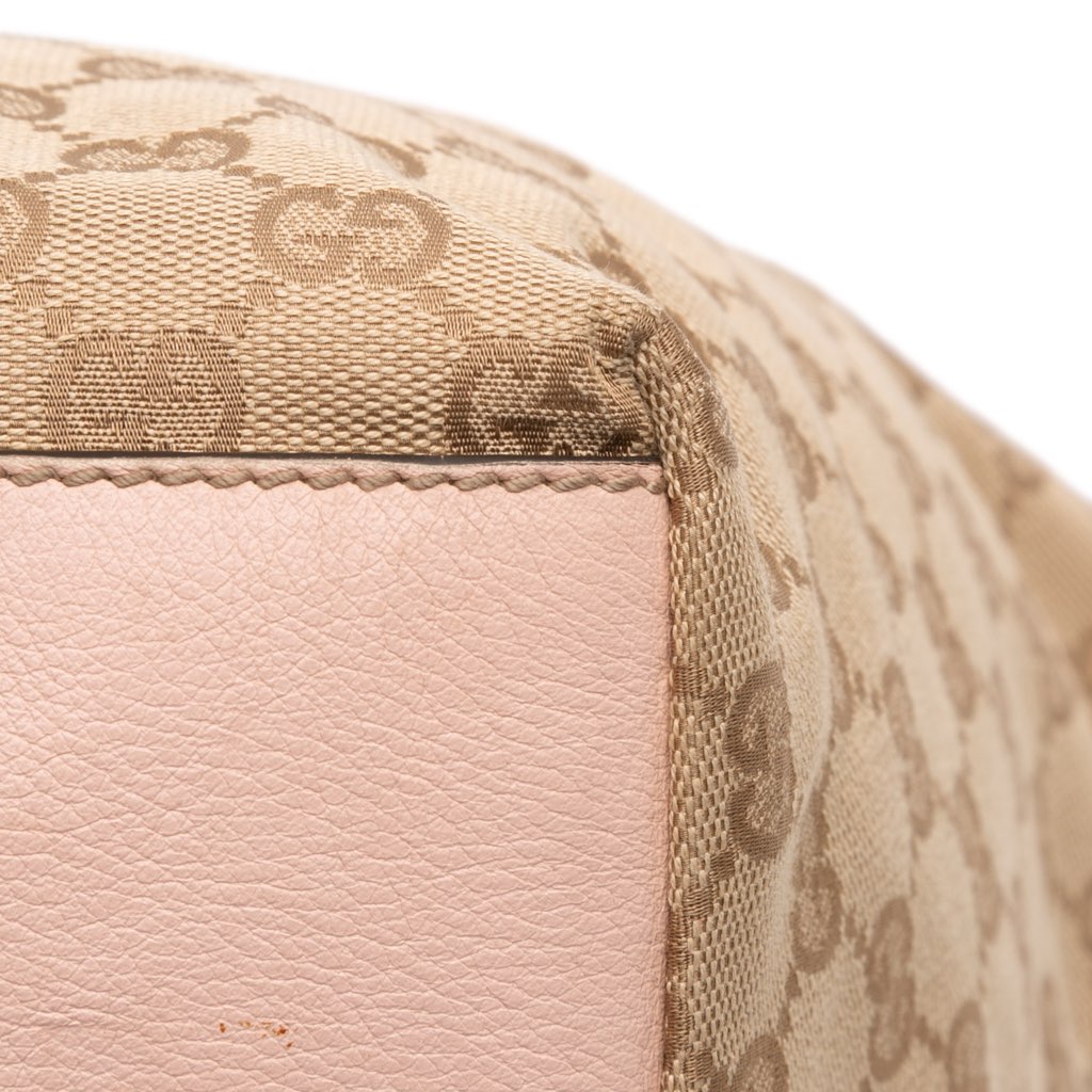 Gucci GG Canvas Web Tote - Image 12