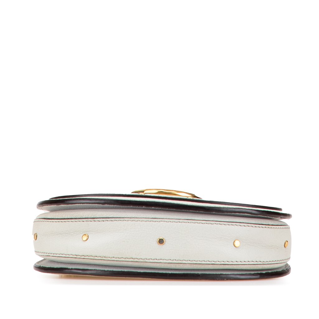 Chloé Mini Calfskin Suede Pixie Signature Satchel - Image 6