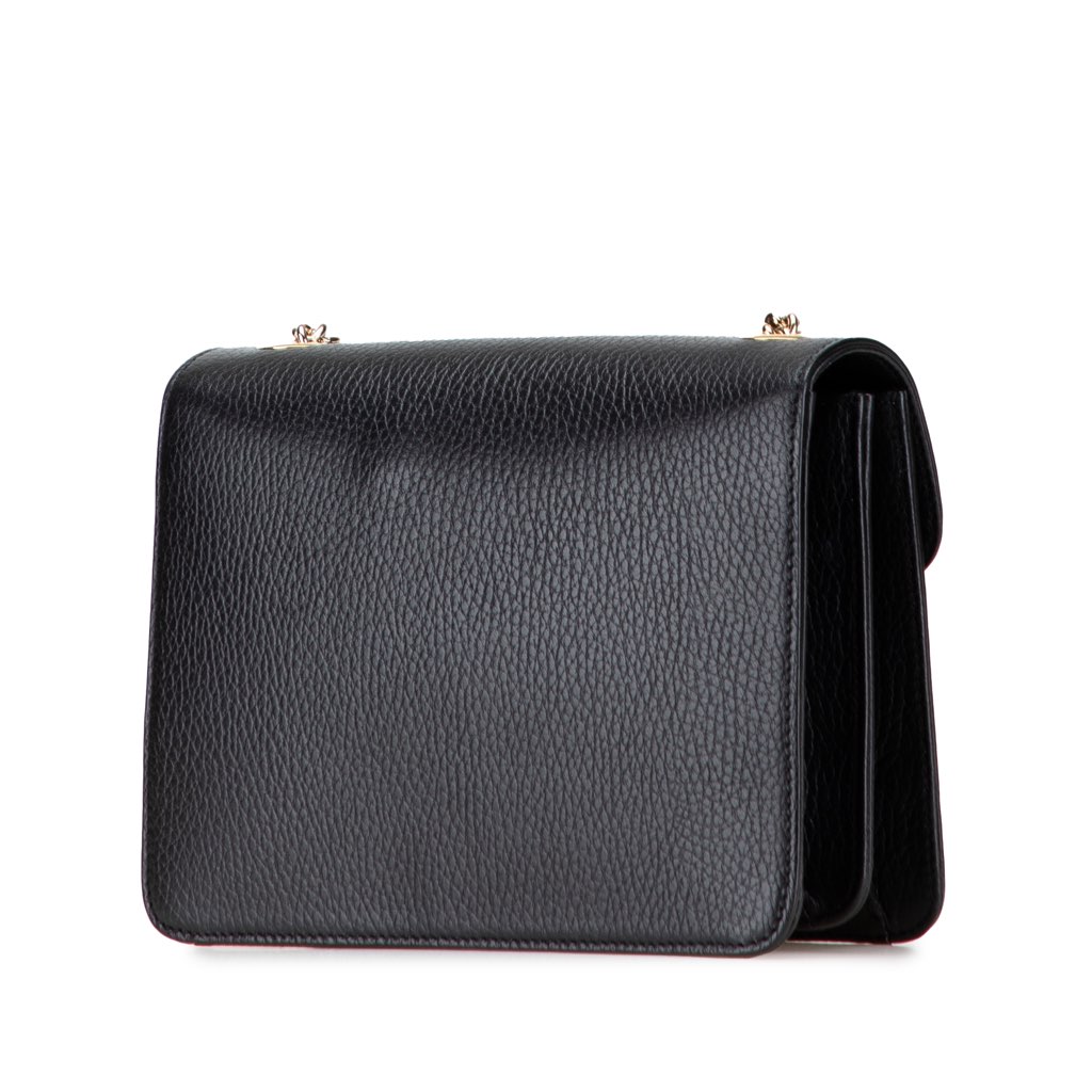 Gucci Small Dollar Calfskin Interlocking G Crossbody - Back view