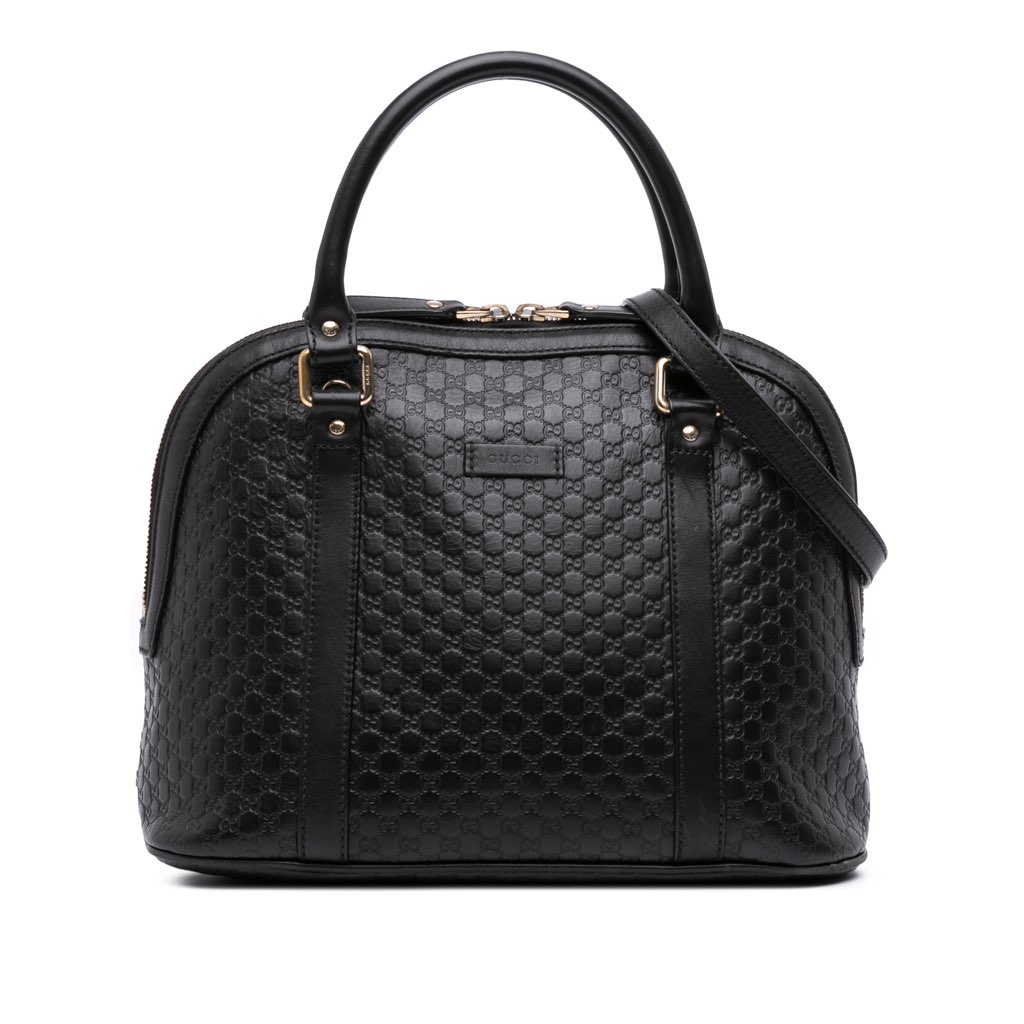 Gucci Medium Microguccissima Dome Satchel