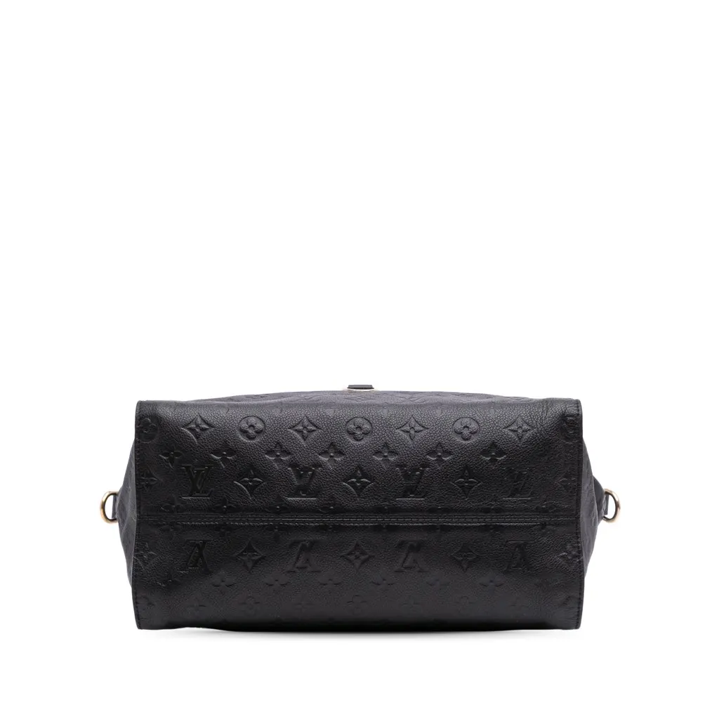 Louis Vuitton Monogram Empreinte Lumineuse PM Black Leather Good - Inside View
