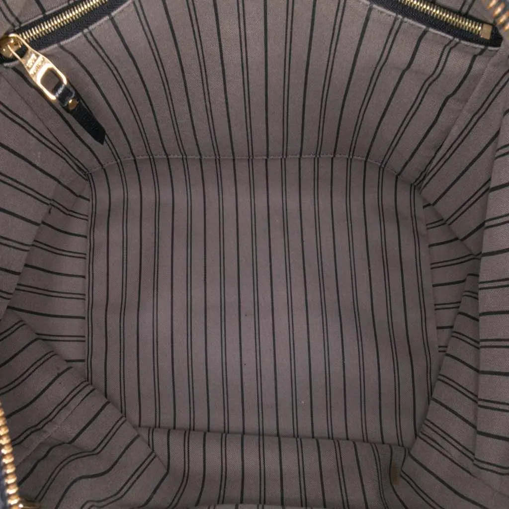 Louis Vuitton Monogram Empreinte Lumineuse PM Black Leather Good - Model View