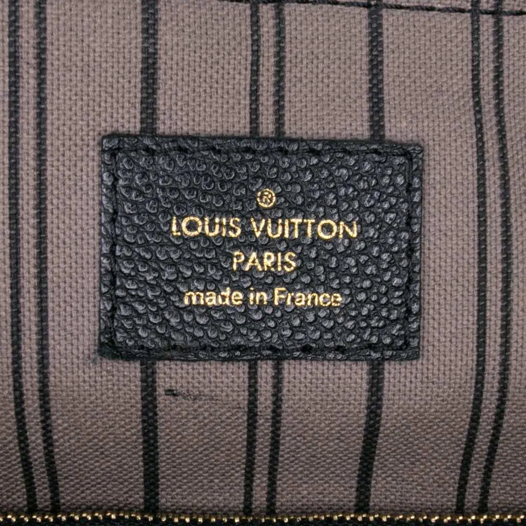 Louis Vuitton Monogram Empreinte Lumineuse PM Black Leather Good - Box View