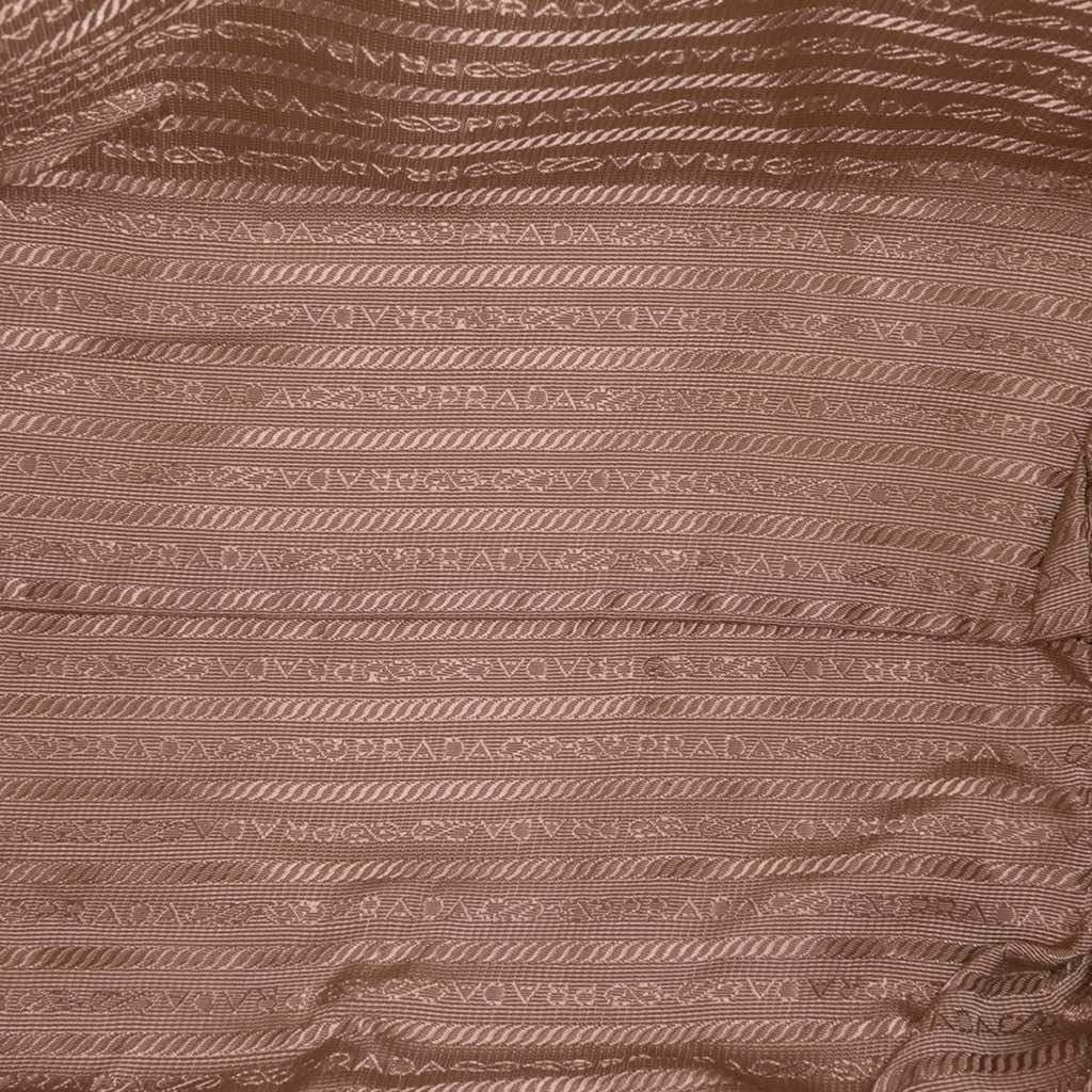 Prada Canvas Canapa Logo Bow Satchel - 4