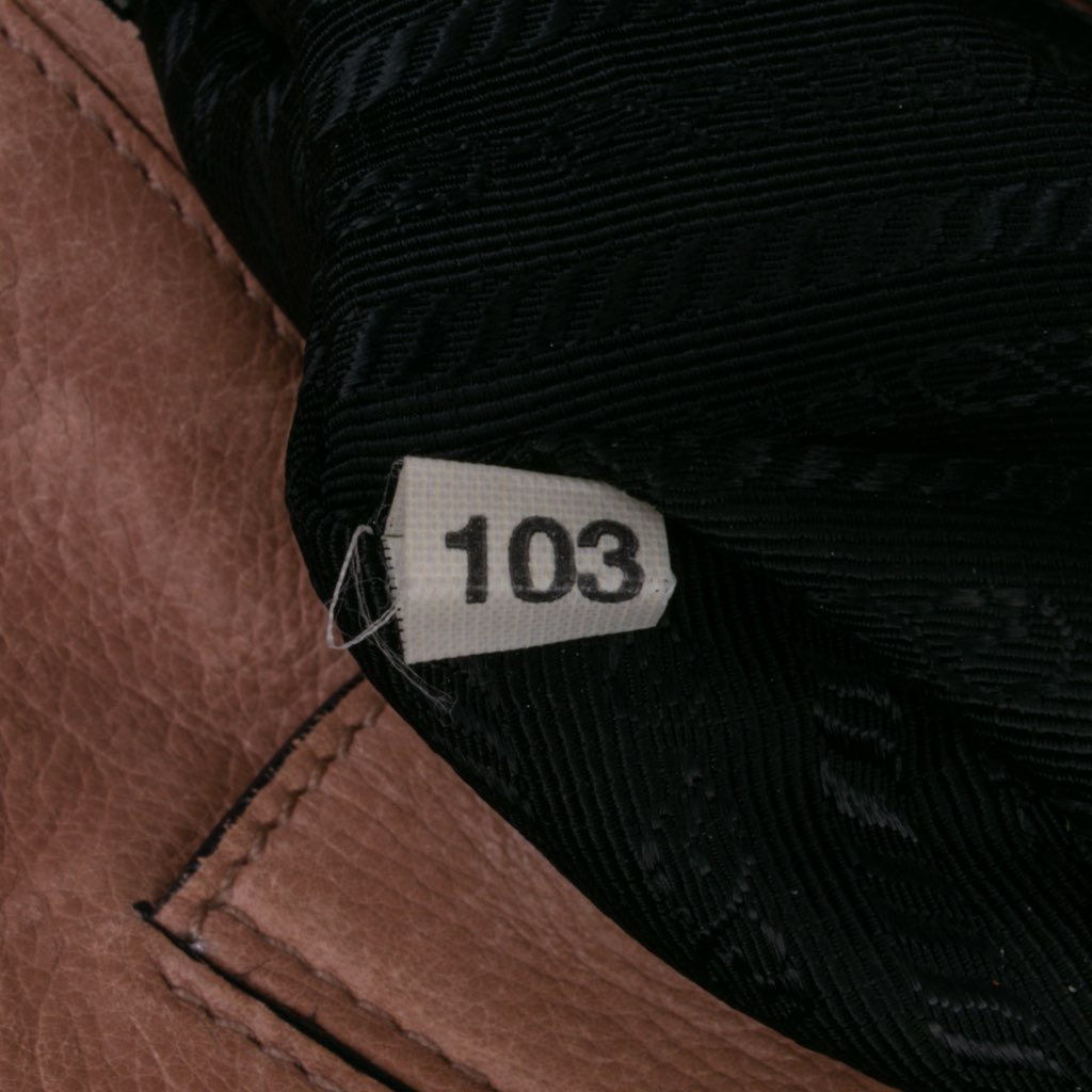 Prada Glace Calf Twin Pocket Satchel - Detail 1